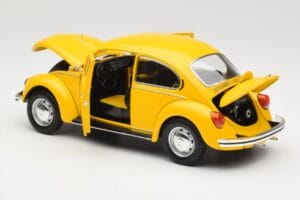 Volkswagen Beetle 1200 Kollane Minichamps 1:18 150057106 Metall - pilt 5/8