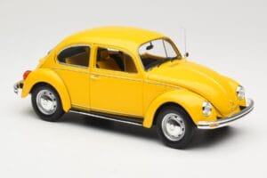 Volkswagen Beetle 1200 Kollane Minichamps 1:18 150057106 Metall - pilt 6/8