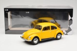 Volkswagen Beetle 1200 Kollane Minichamps 1:18 150057106 Metall - pilt 8/8