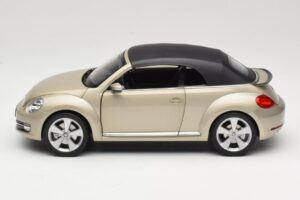 Volkswagen Beetle A5 Kabriolett Hall Kyosho 1:18 5C3099302P7W Metall - pilt 4/8