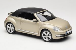 Volkswagen Beetle A5 Kabriolett Hall Kyosho 1:18 5C3099302P7W Metall - pilt 6/8