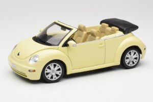 Volkswagen Beetle Kabriolett Kollane Gate 1:18 VW24108 Metall