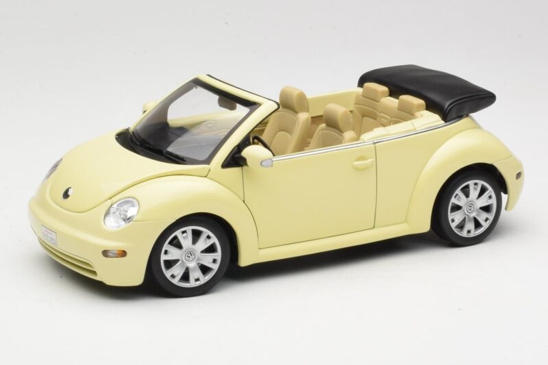 Volkswagen Beetle Kabriolett Kollane Gate 1:18 VW24108 Metall