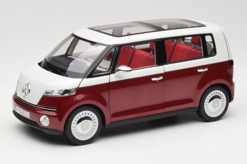 Volkswagen Bulli Minibus Concept Punane & Valge Norev 1:18 7E9099203BL9 Metall
