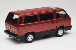Volkswagen Bus T3 Multivan Magnum Mars Red Metallic KK-Scale 1:18 KKDC180991 Metall - pilt 2/6