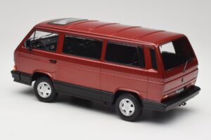 Volkswagen Bus T3 Multivan Magnum Mars Red Metallic KK-Scale 1:18 KKDC180991 Metall - pilt 5/6