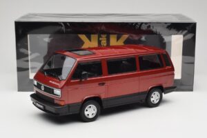 Volkswagen Bus T3 Multivan Magnum Mars Red Metallic KK-Scale 1:18 KKDC180991 Metall - pilt 6/6