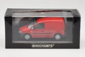 Volkswagen Caddy 2K Punane Minichamps 1:43 CADDY008 Metall - pilt 4/4