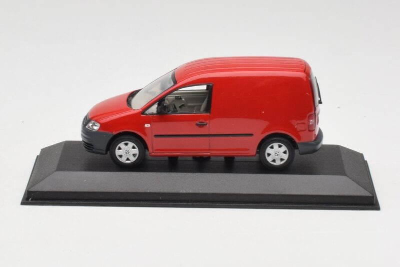 Volkswagen Caddy 2K Punane Minichamps 1:43 CADDY008 Metall