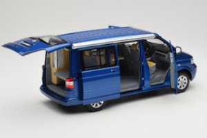 Volkswagen California T4 Ravenna Blue Metallic Norev 1:18 188607 Metall - pilt 2/8