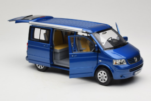 Volkswagen California T4 Ravenna Blue Metallic Norev 1:18 188607 Metall - pilt 5/8