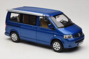 Volkswagen California T4 Ravenna Blue Metallic Norev 1:18 188607 Metall - pilt 6/8