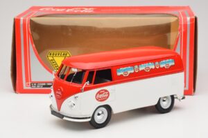 Volkswagen T1 Combi Coca-Cola Solido 1:18 9512 Metall - pilt 8/8