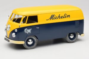 Volkswagen T1 Combi Michelin Must & Kollane Solido 1:18 9406 Metall