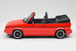 Volkswagen Golf Mk1 Kabriolett Sportline Punane Otto 1:12 G095 Vaik - pilt 3/6