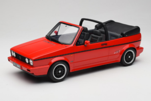 Volkswagen Golf Mk1 Kabriolett Sportline Punane Otto 1:12 G095 Vaik