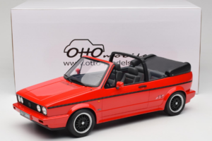 Volkswagen Golf Mk1 Kabriolett Sportline Punane Otto 1:12 G095 Vaik - pilt 6/6