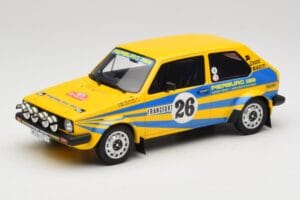 Volkswagen Golf GTI Mk1 Group 2 #26 P. Eklund / H-O. Hansson Volkswagen Motorsport Rally Monte Carlo 1980 Otto 1:18 OT1162 Va