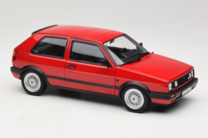 Volkswagen Golf GTI Mk2 Punane Norev 1:18 188438 Metall - pilt 6/8