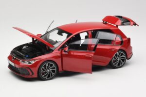 Volkswagen Golf GTI Mk8 Tornado Red Norev 1:18 188595 Metall - pilt 2/8