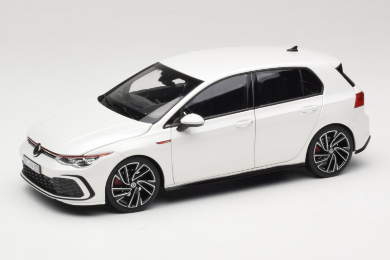 Volkswagen Golf GTI Mk8 White Metallic Norev 1:18 188593 Metall