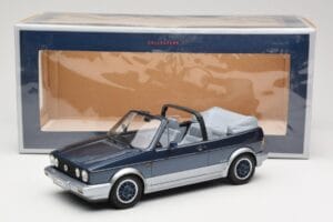 Volkswagen Golf Mk1 Kabriolett Bel Air Blue Metallic Norev 1:18 188404 Metall - pilt 6/6
