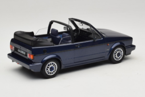 Volkswagen Golf Mk1 Kabriolett Quartett Inca Blue Norev 1:18 188628 Metall - pilt 2/6