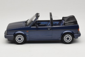 Volkswagen Golf Mk1 Kabriolett Quartett Inca Blue Norev 1:18 188628 Metall - pilt 3/6
