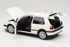 Volkswagen Golf Mk3 GTI Candy White Norev 1:18 188508 Metall - pilt 5/8