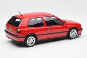 Volkswagen Golf Mk3 GTI Flash Red Norev 1:18 188418 Metall - pilt 3/8