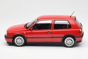 Volkswagen Golf Mk3 GTI Flash Red Norev 1:18 188418 Metall - pilt 4/8