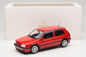 Volkswagen Golf Mk3 GTI Flash Red Norev 1:18 188418 Metall - pilt 8/8