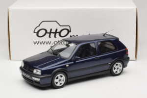 Volkswagen Golf Mk3 VR6 Tumesinine Otto 1:18 OT046 Vaik - pilt 6/6