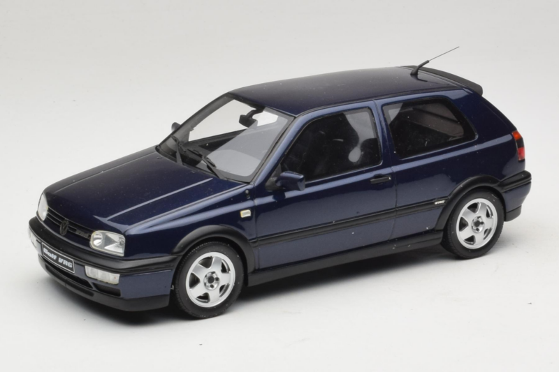 Volkswagen Golf Mk3 VR6 Tumesinine Otto 1:18 OT046 Vaik