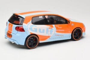 Volkswagen Golf Mk5 Zender Gulf Norev 1:18 188454 Metall - pilt 3/8