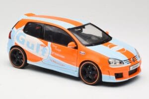 Volkswagen Golf Mk5 Zender Gulf Norev 1:18 188454 Metall - pilt 6/8