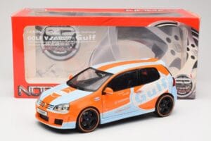 Volkswagen Golf Mk5 Zender Gulf Norev 1:18 188454 Metall - pilt 8/8