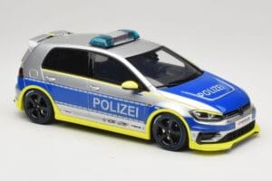 Volkswagen Golf Mk7 R Oettinger Politsei Hall Otto 1:18 OT1117 Vaik - pilt 4/6