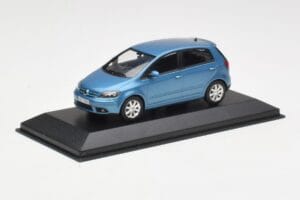 Volkswagen Golf Plus Mk5 Blue Metallic Minichamps 1:43 GOLF002 Metall - pilt 2/4