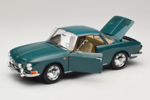 Volkswagen Karmann Ghia 1500 Roheline Norev 1:18 188648 Metall - pilt 8/8