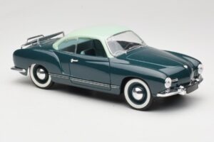 Volkswagen Karmann Ghia Sinine Solido 1:18 8061 Metall - pilt 6/8