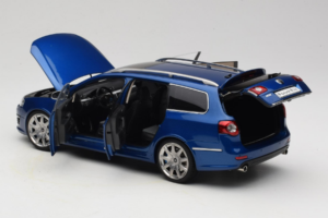 Volkswagen Passat B6 R36 Variant Sinine NZG 1:18 KF044 Metall - pilt 6/9
