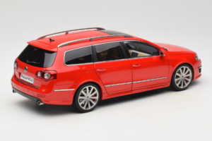 Volkswagen Passat B6 R36 Variant Punane NZG 1:18 KF044-5 Metall - pilt 3/8