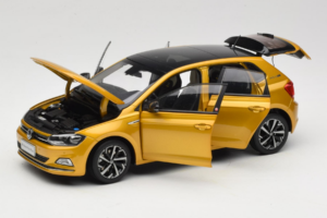 Volkswagen Polo Plus Kollane OEM 1:18 ZVY000009GEL Metall - pilt 2/8
