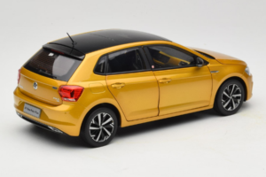 Volkswagen Polo Plus Kollane OEM 1:18 ZVY000009GEL Metall - pilt 3/8