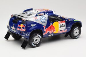 Volkswagen Race Touareg #305 Volkswagen Motorsport M. Miller / R. Pitchford Dakar Rally 2009 Norev 1:18 188466 Metall - pilt 3/7