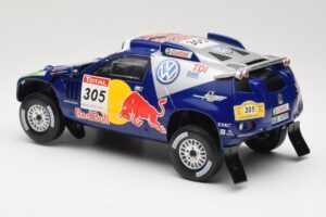 Volkswagen Race Touareg #305 Volkswagen Motorsport M. Miller / R. Pitchford Dakar Rally 2009 Norev 1:18 188466 Metall - pilt 6/7