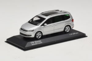 Volkswagen Sharan Hõbedane Minichamps 1:43 400058101 Metall - pilt 2/5