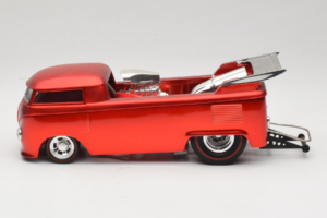Volkswagen T1 Veoauto Punane Hot Wheels 1:18 J2895 Metall - pilt 4/8