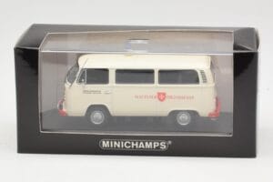 Volkswagen T2 Ambulance Malteser Hilfsdienst Minichamps 1:43 400053092 Metall - pilt 4/4